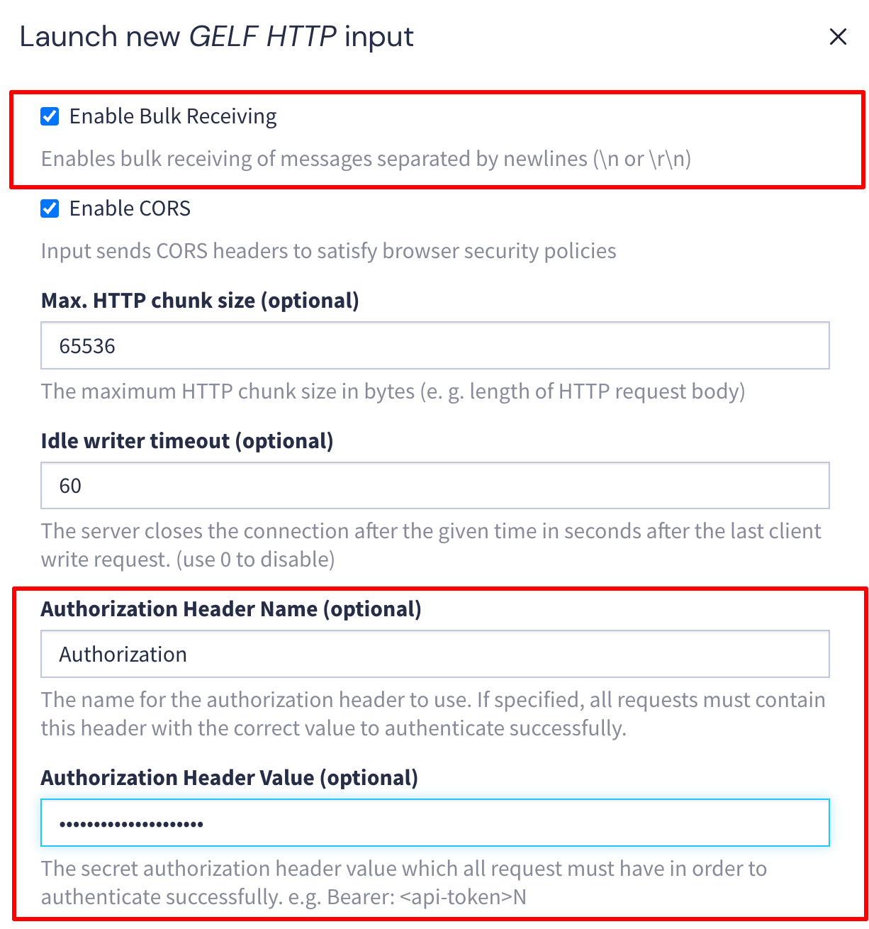 Graylog Configuration